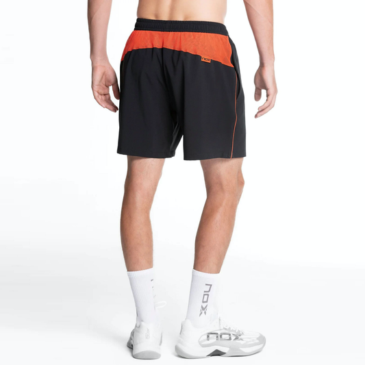 Short Nox Team Negro Naranja