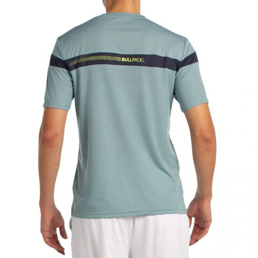 Camiseta Bullpadel Lyn Verde Azulado