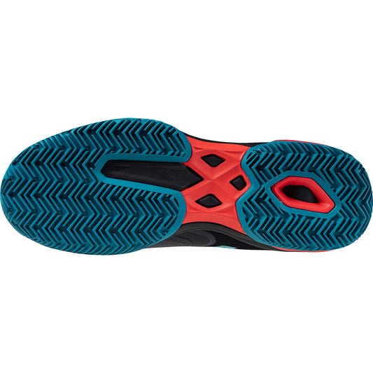 Zapatillas Mizuno Wave Exceed Light 2 Padel Negro Azul Rojo