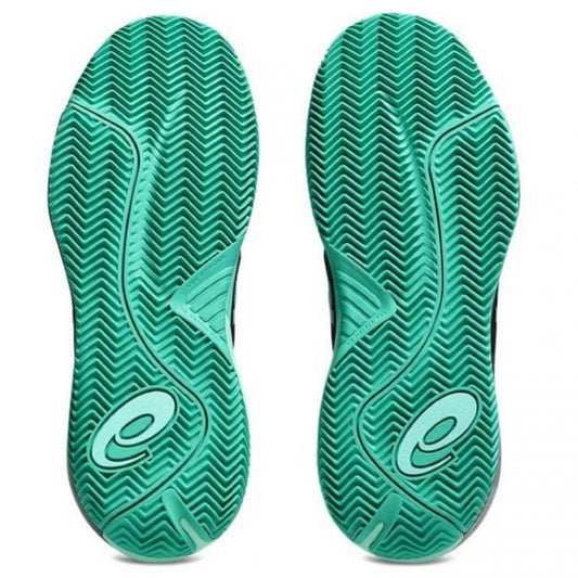 Zapatillas Asics Gel Resolution X Clay Negro Verde Aurora