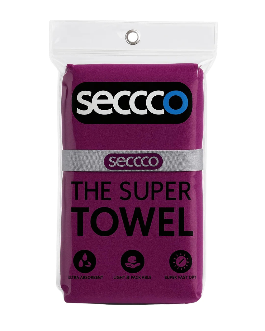 Toalla Seccco The Super Towel - Magenta
