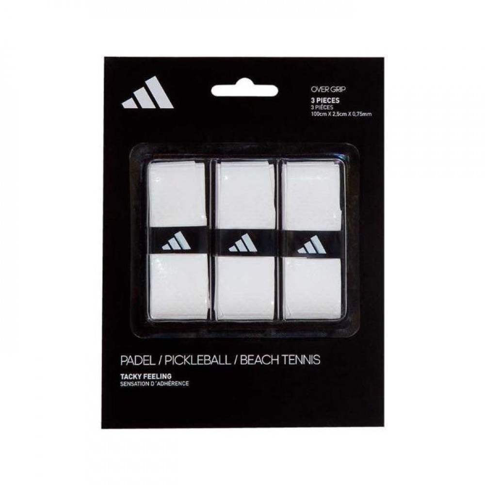 Blister Overgrips Adidas Tacky Feeling Blanco 3 Unidades