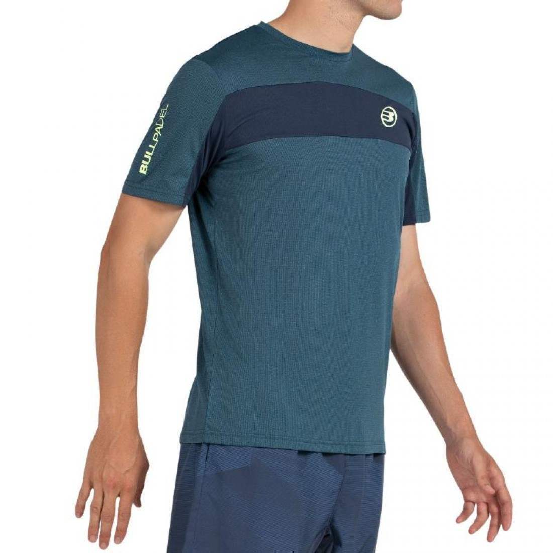 Camiseta Bullpadel Libio Verde Oscuro Vigore