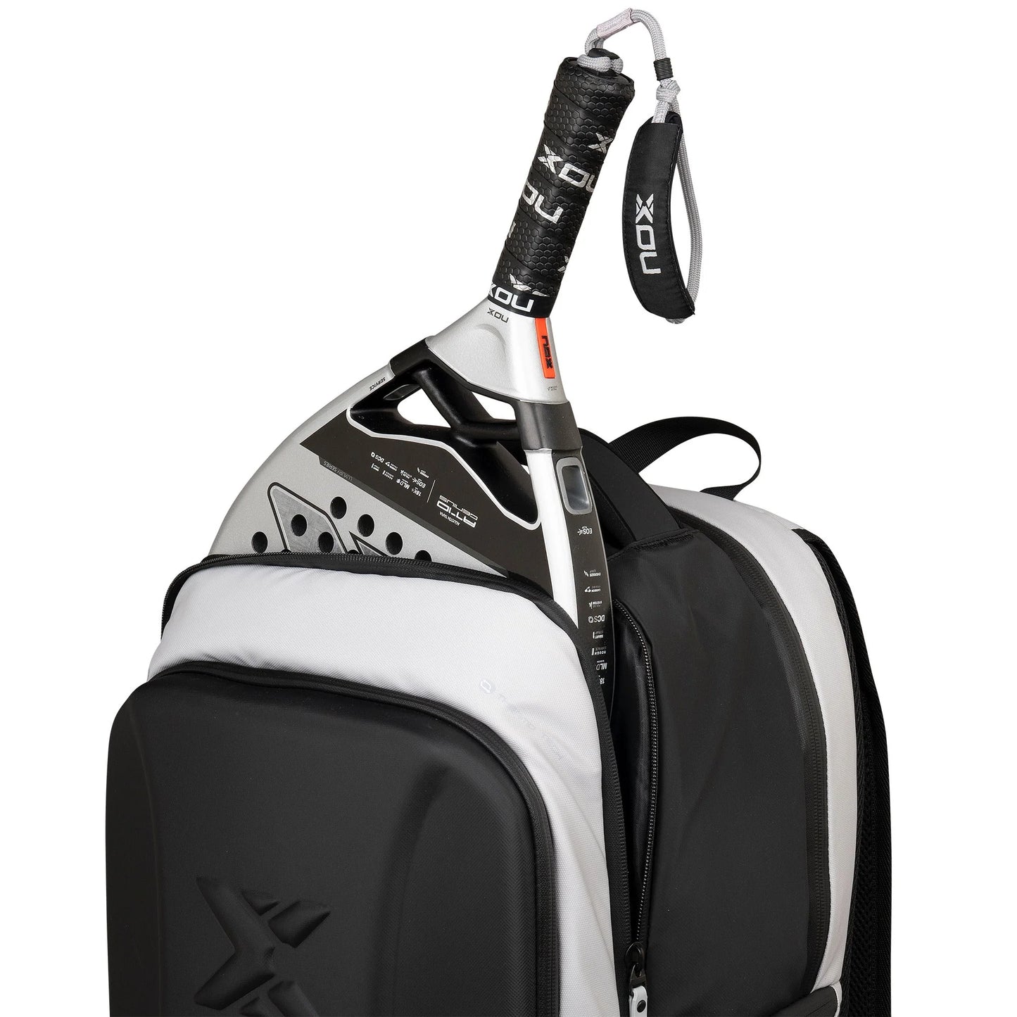 Mochila Nox AT10 Luxury Master Series Negro Blanco