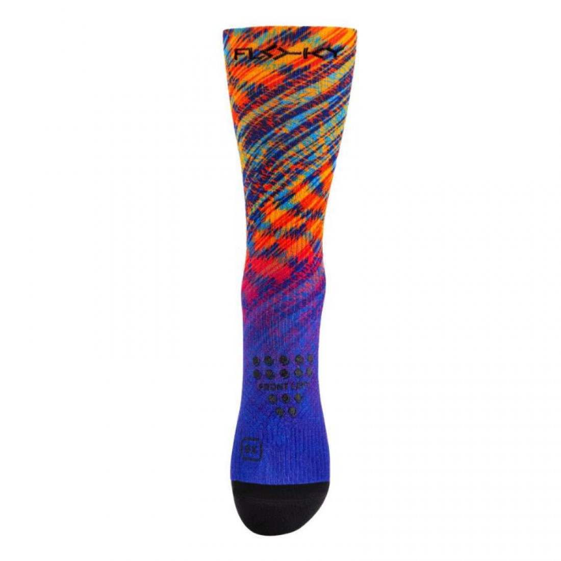 Calcetines Floky S-Mash 3D Fantasy Rio Naranja Azul