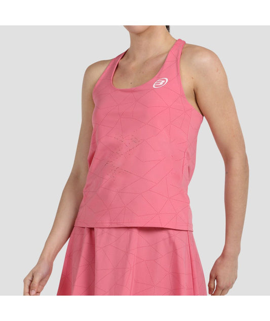 Camiseta Bullpadel Gemma Triay Estas Geranio