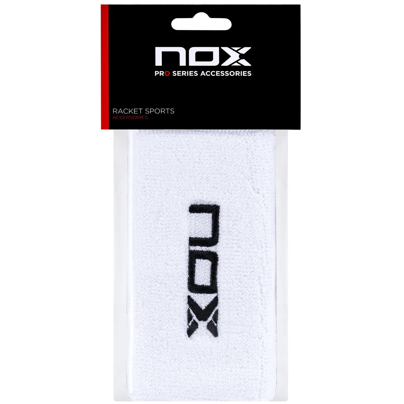 Muñequeras Nox Largas Blanco (2-Pack)
