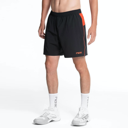 Short Nox Team Negro Naranja