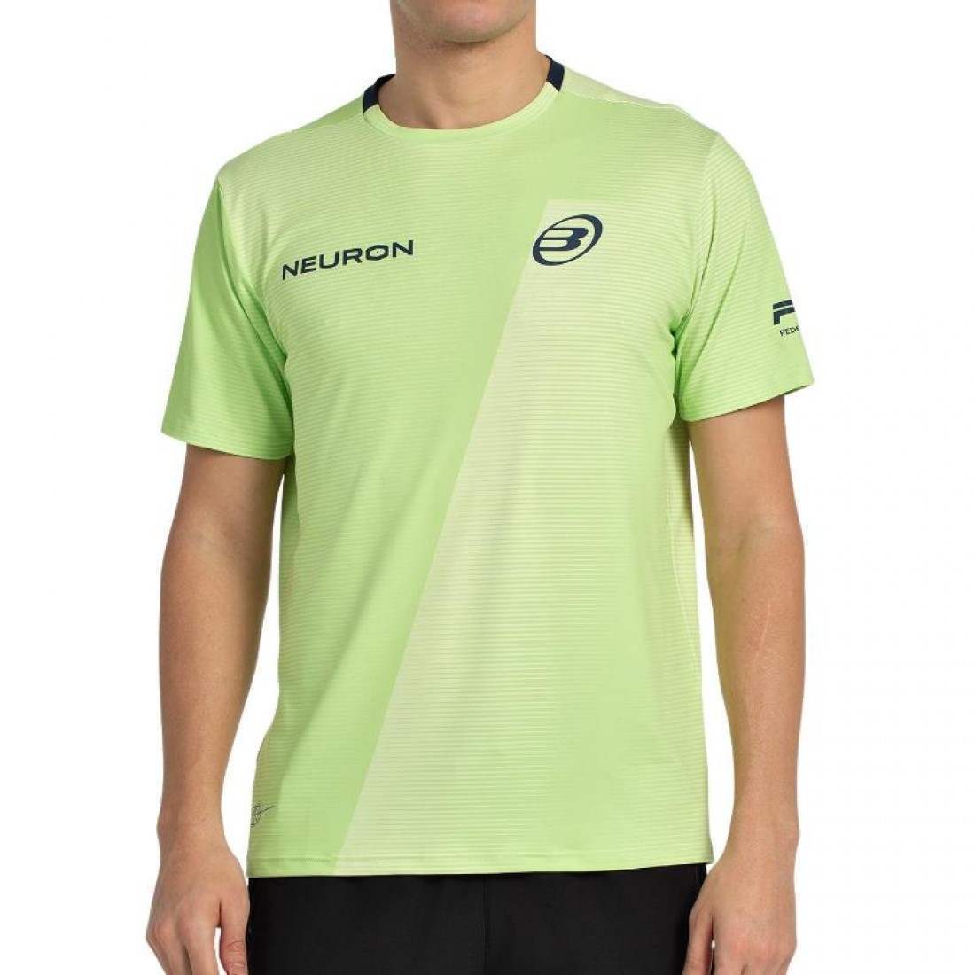 Camiseta Bullpadel Chingotto 25I Limon