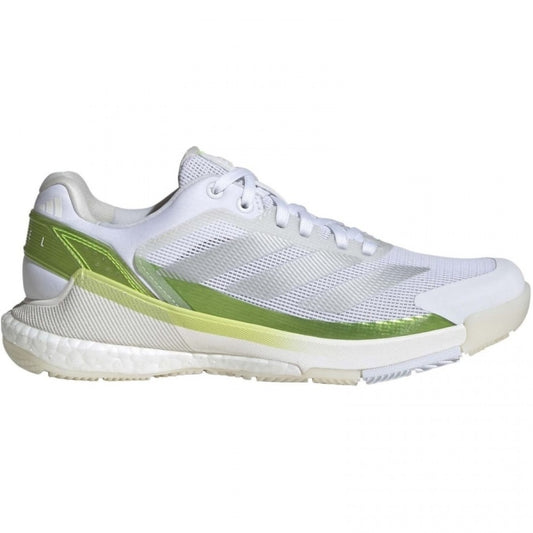 Zapatillas Adidas Crazyquick Padel Blanco Lucid Limon Mujer