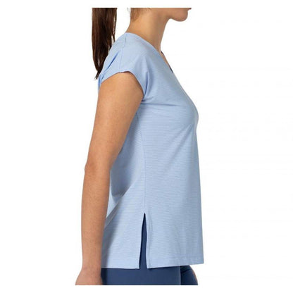 Camiseta Bullpadel Delfi Brea 25I Azul Celeste