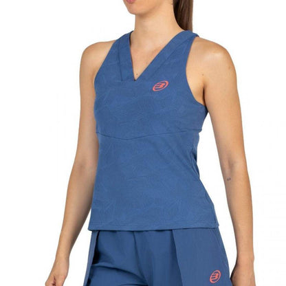 Camiseta Bullpadel Cortega Azul Sombra