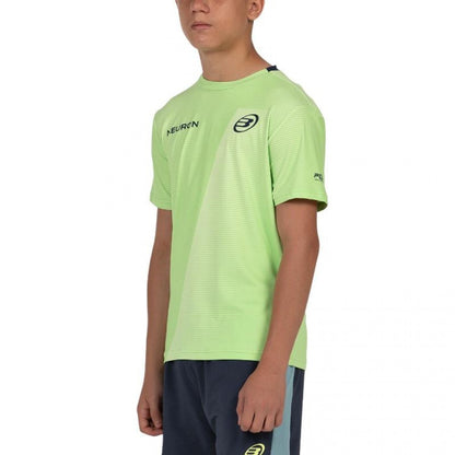 Camiseta Bullpadel Chingotto 25I Limon Junior