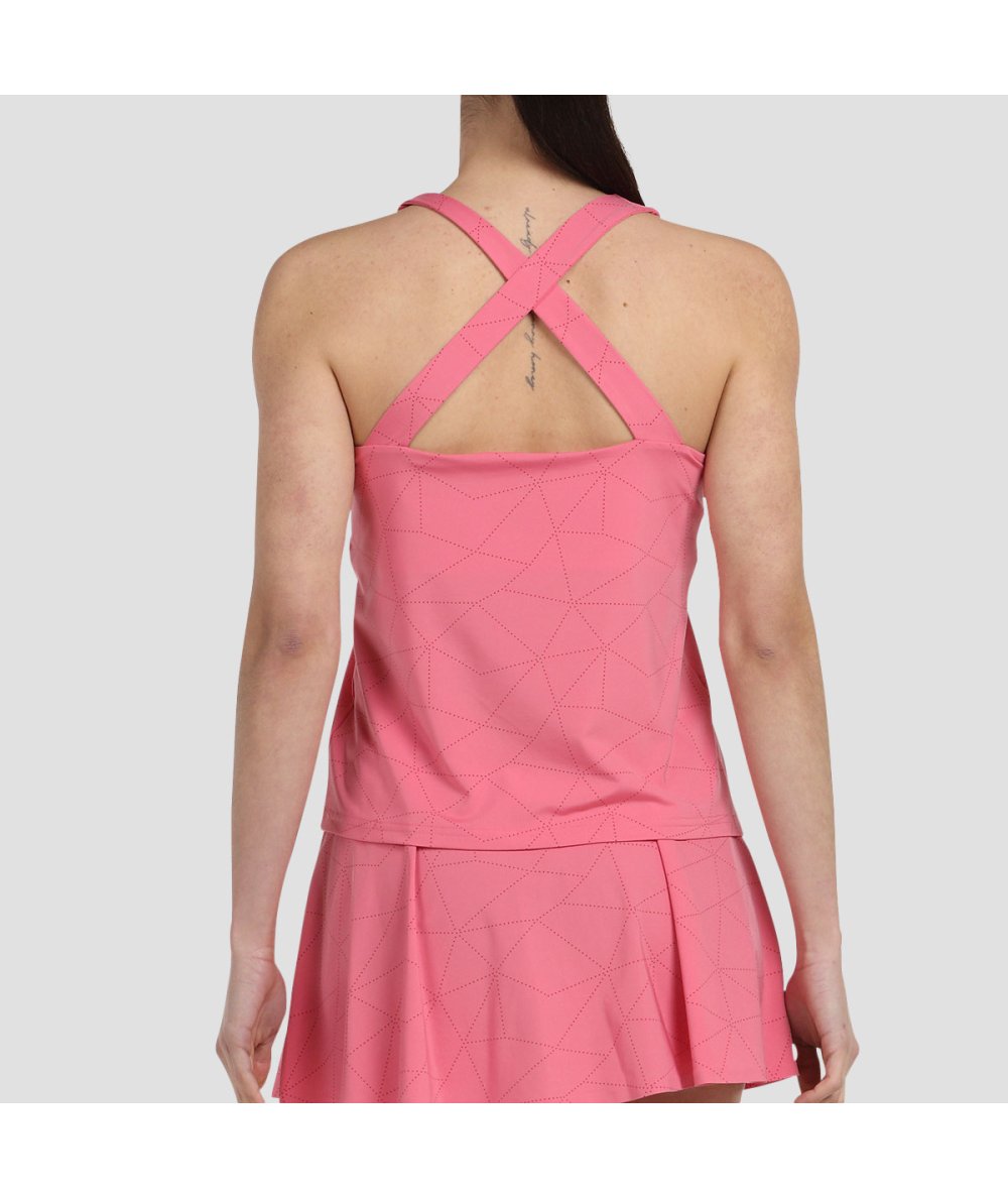 Camiseta Bullpadel Gemma Triay Estas Geranio