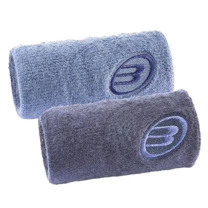 Muñequeras Bullpadel BPMU26PR Azul Atomico Vigore Marino (2-Pack)