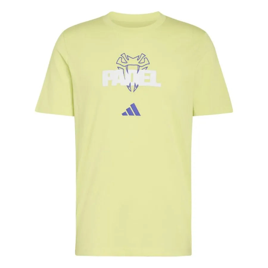 Camiseta Adidas Padel Graphic Verde Lima