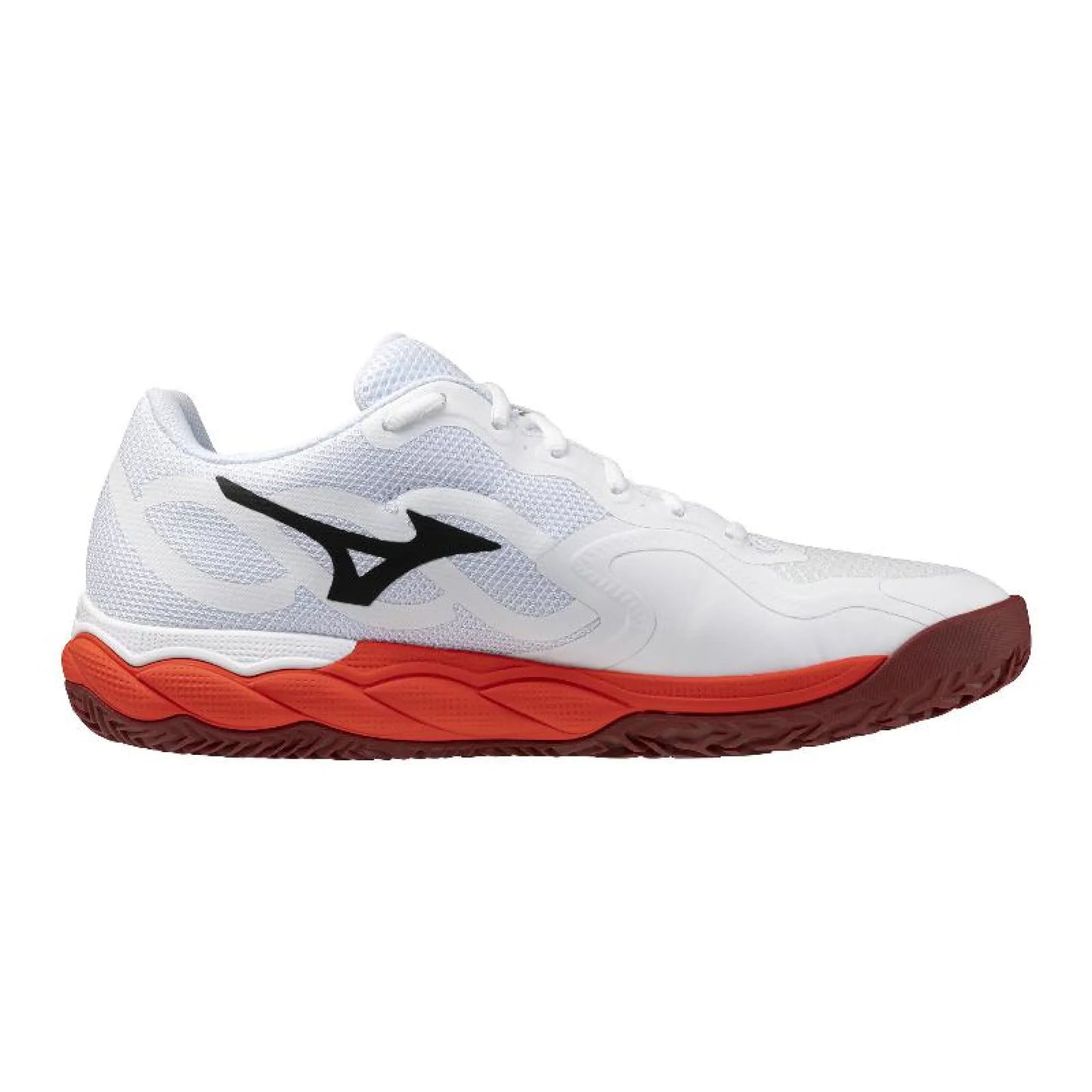 Zapatillas de Pádel Mizuno Wave Enforce Court Clay Blanco Rojo