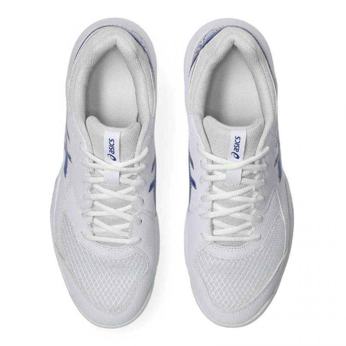 Zapatillas Asics Gel Dedicate 8 Padel Blanco Azul Cobalto