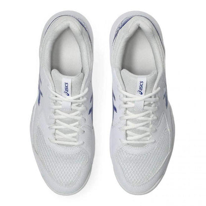 Zapatillas Asics Gel Dedicate 8 Padel Blanco Azul Cobalto