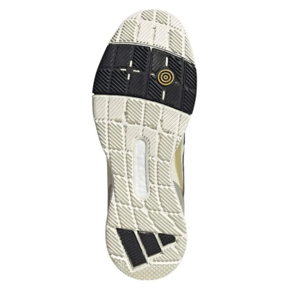 Zapatillas Adidas Crazyquick Boost Padel Blanco Negro Oro