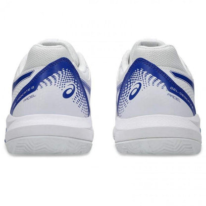Zapatillas Asics Gel Dedicate 8 Padel Blanco Azul Cobalto
