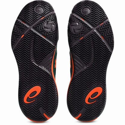 Zapatillas Asics Gel Resolution X Padel Verde Naranja