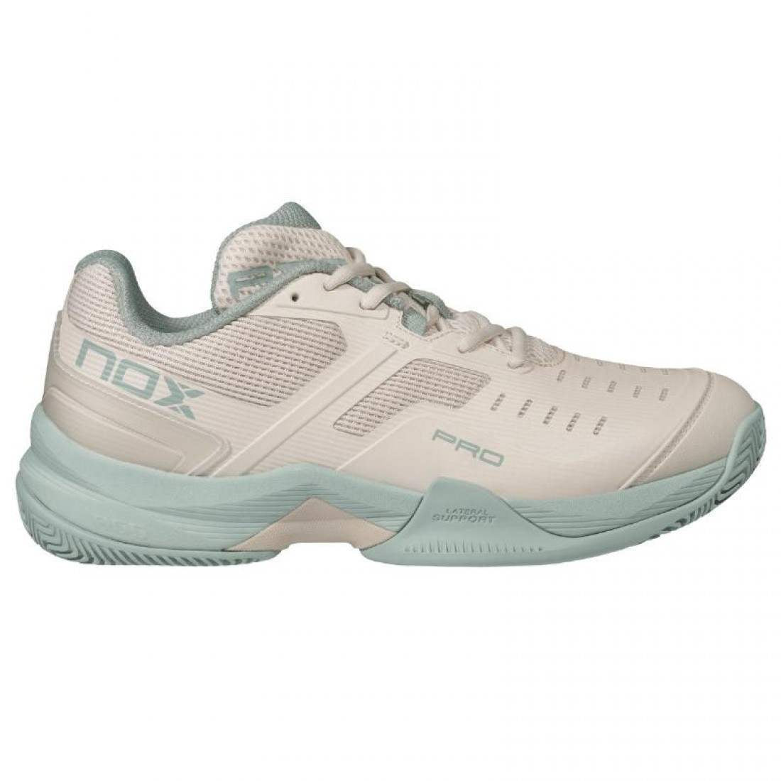 Zapatillas Nox AT10 Pro Blanco Crema Verde