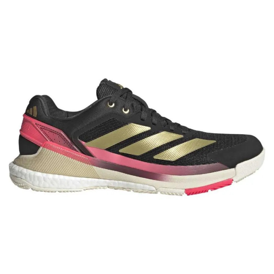Zapatillas Adidas Crazyquick Boost Padel Negro Oro Rosa