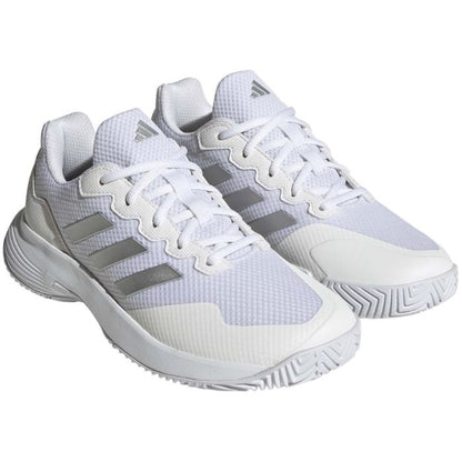 Zapatillas Adidas GameCourt 2 Blanco Plata Metal