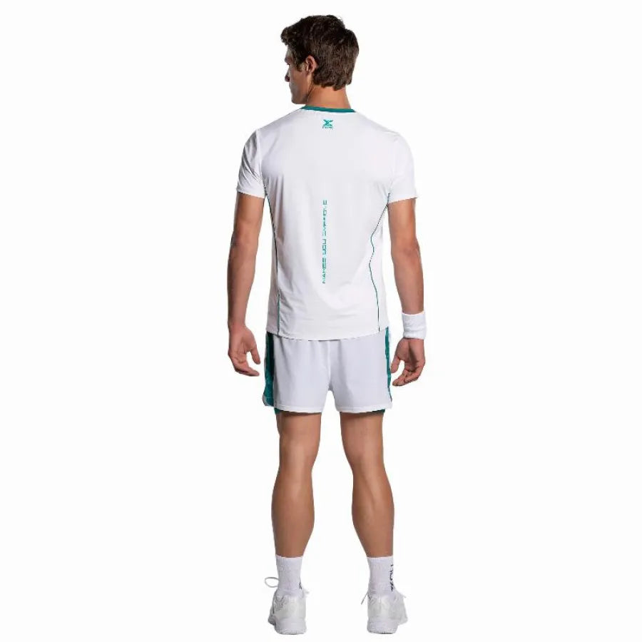 Camiseta Nox Pro Blanco Verde Ivy