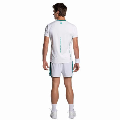 Camiseta Nox Pro Blanco Verde Ivy