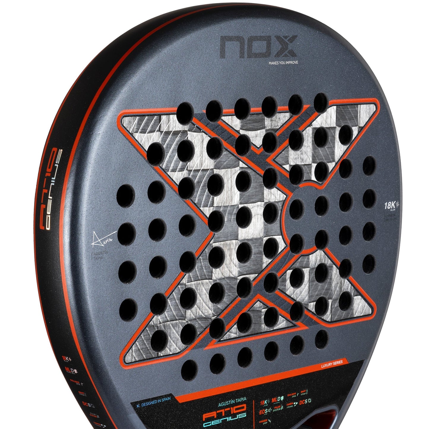 Pala Nox AT10 Luxury Genius 18K Alum 2025 By Agustin Tapia