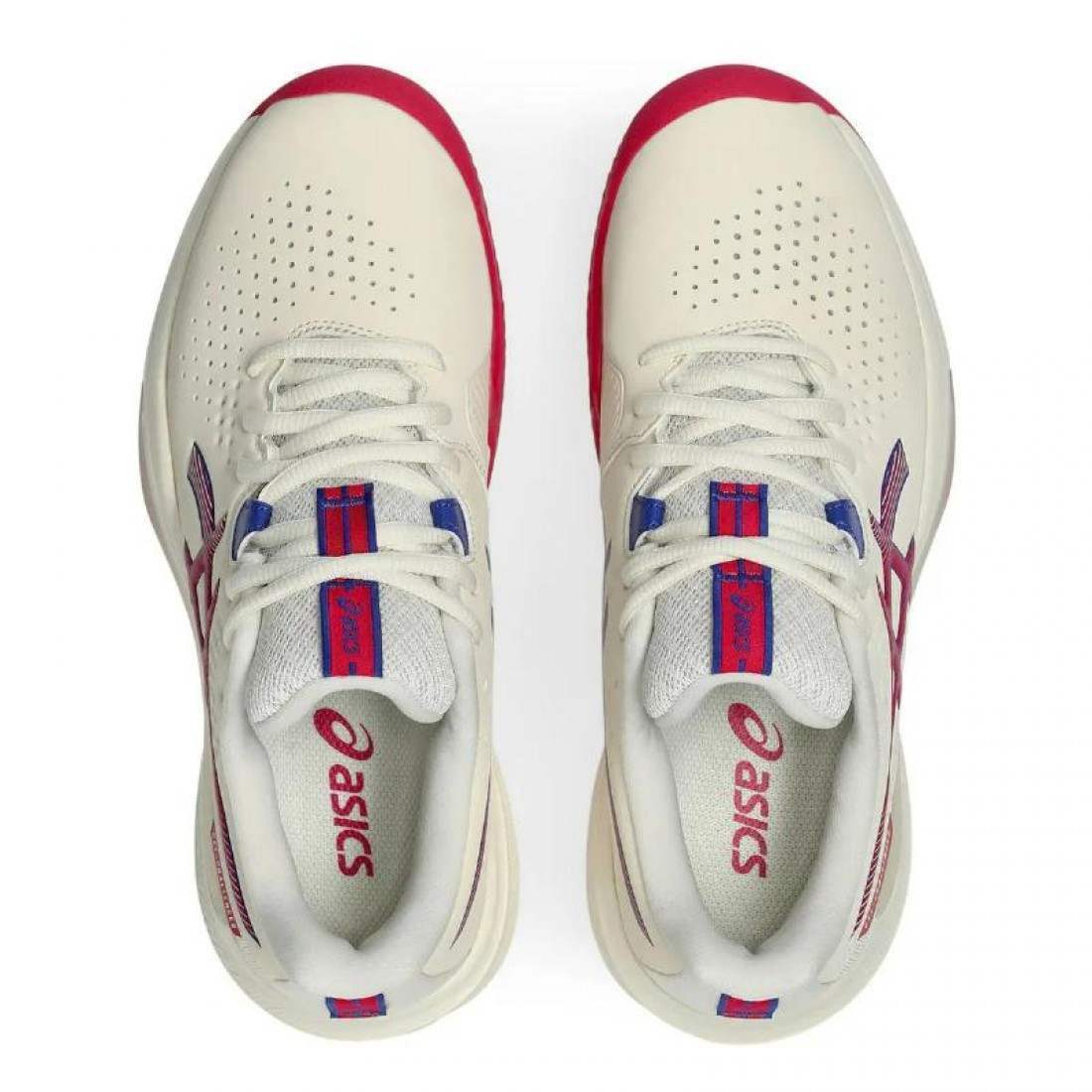 Zapatillas Asics Gel Challenger 15 Clay Crema Rosa Mujer