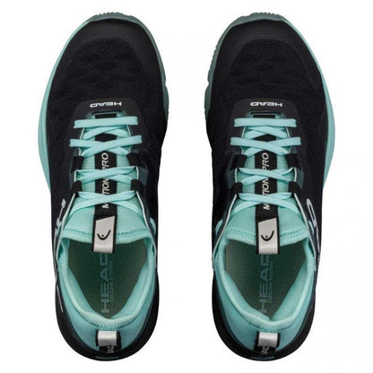 Zapatillas Head Motion Pro Padel Negro Aqua Mujer