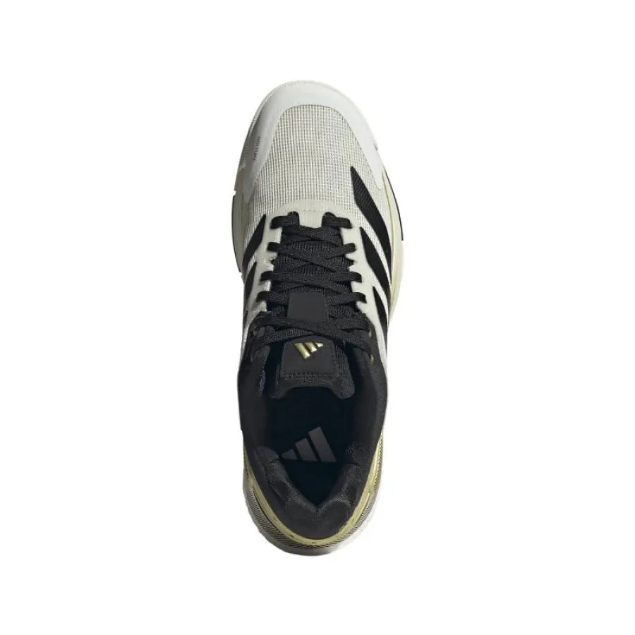 Zapatillas Adidas Crazyquick Boost Padel Blanco Negro Oro