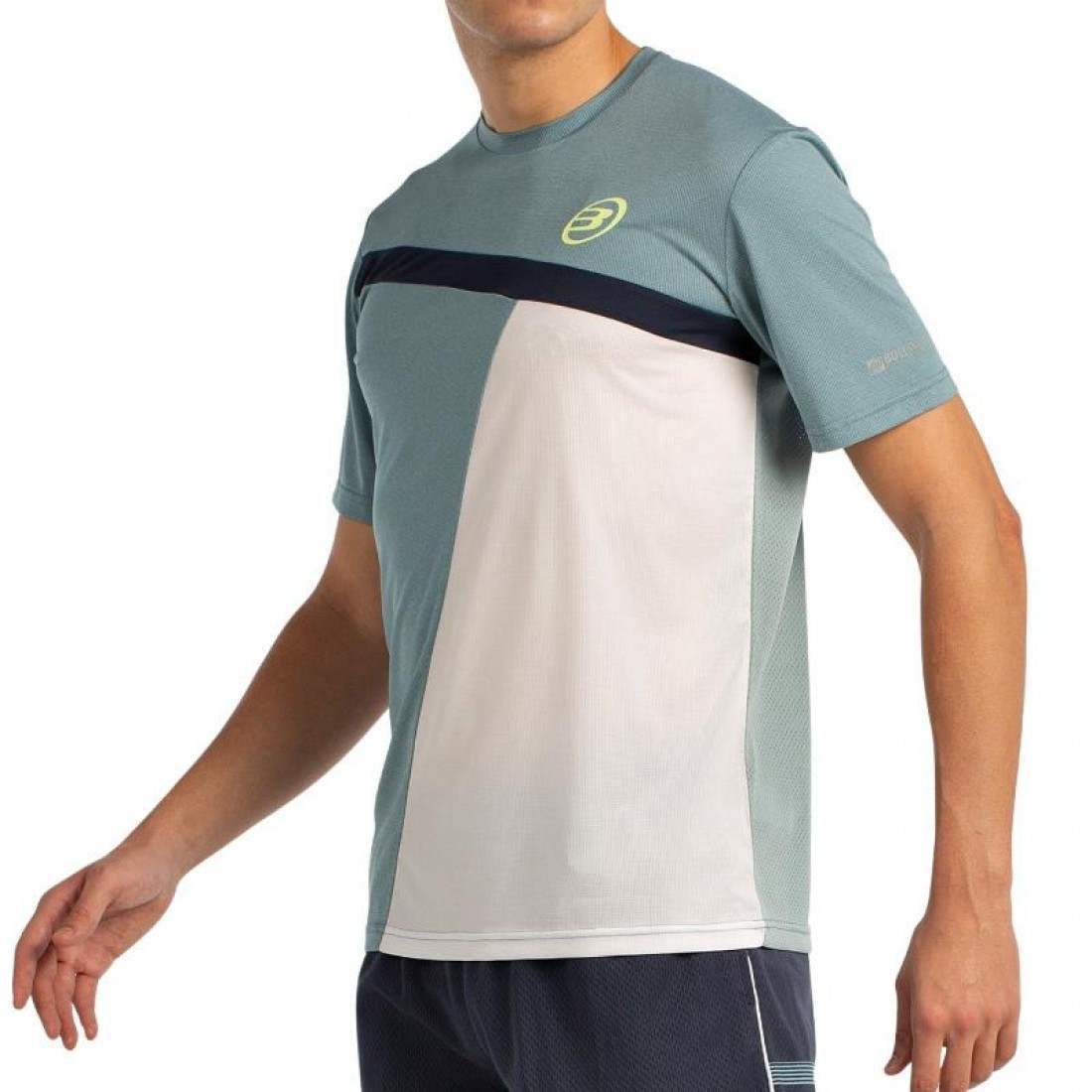 Camiseta Bullpadel Llega Verde Azulado Vigore