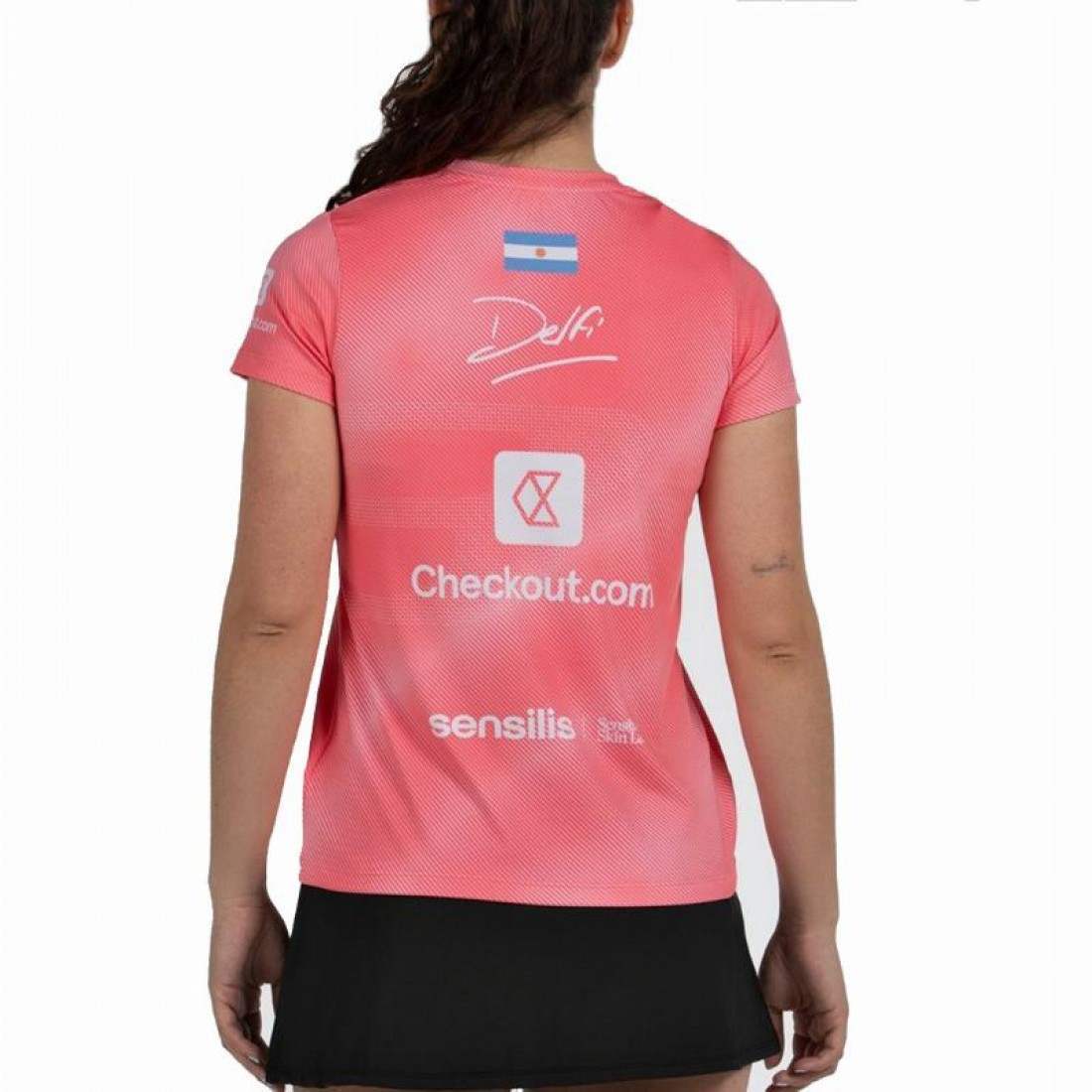 Camiseta Bullpadel Delfi Brea Premier Padel Dan Chicle