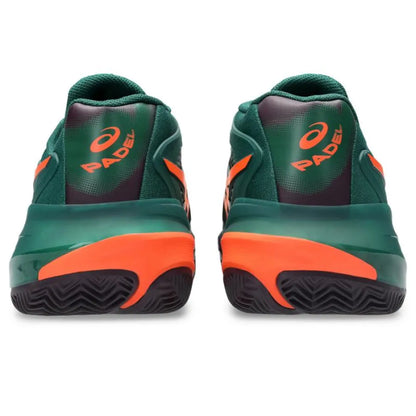 Zapatillas Asics Gel Resolution X Padel Verde Naranja