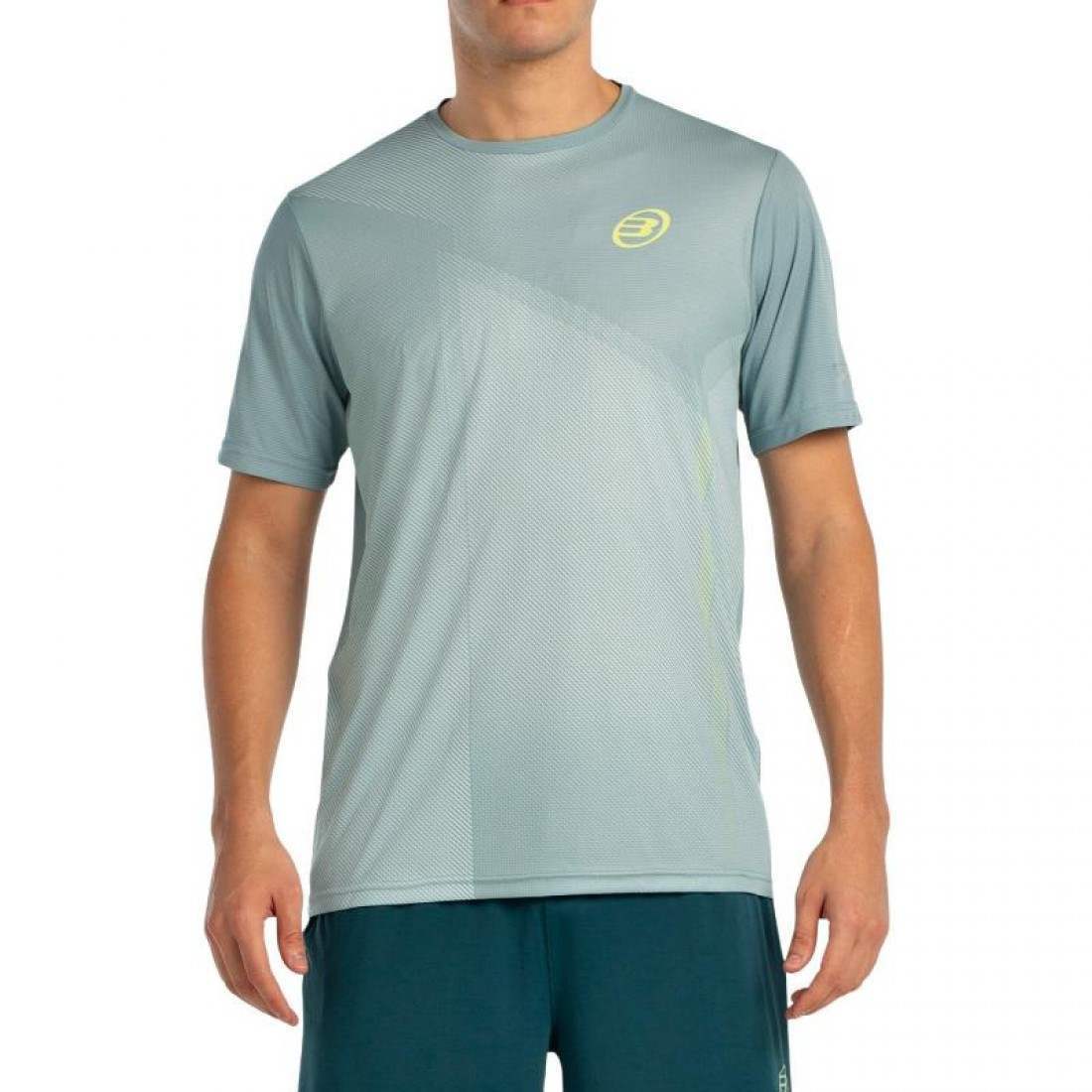 Camiseta Bullpadel Lagar Verde Azulado