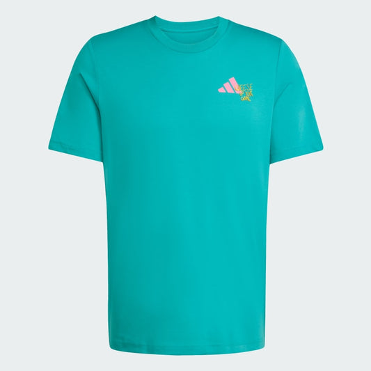 Camiseta Adidas Padel Graphic Azul Teal
