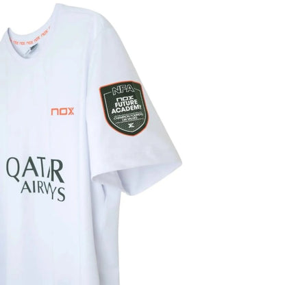 Camiseta Nox Agustin Tapia Sponsors AT10 Blanco 2026