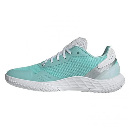 Zapatillas Adidas Defiant Speed 2 Azul Aqua Plata Mujer