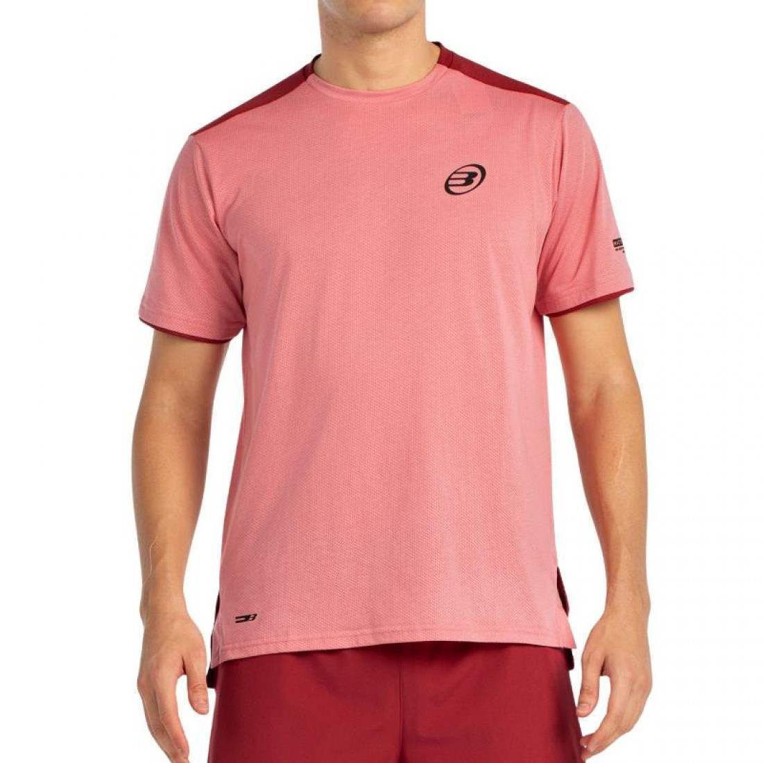 Camiseta Bullpadel Marsic Hibisco Melange