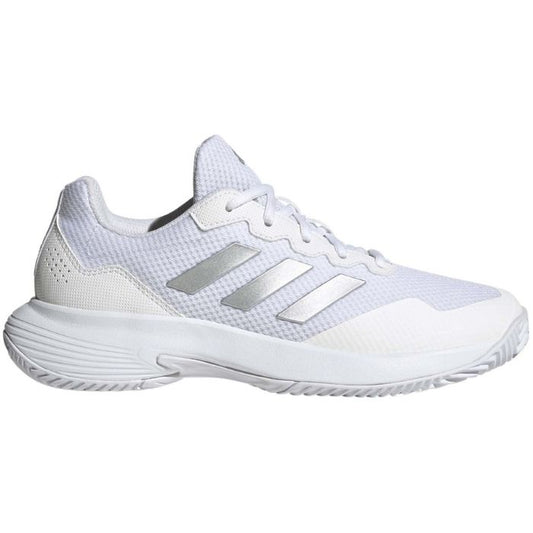 Zapatillas Adidas GameCourt 2 Blanco Plata Metal