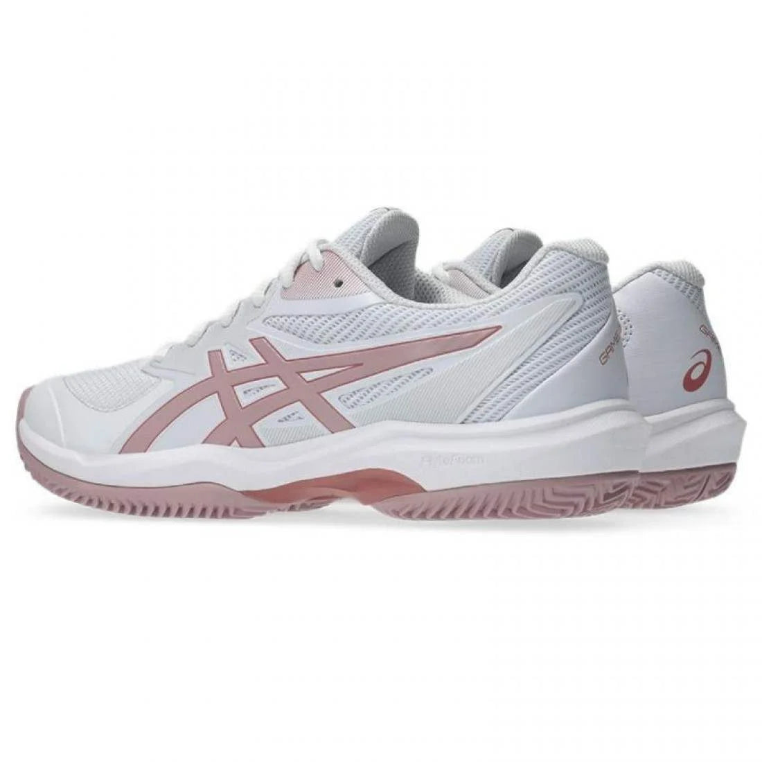 Zapatillas Asics Game FF Clay Blanco Rosa Morganita Mujer