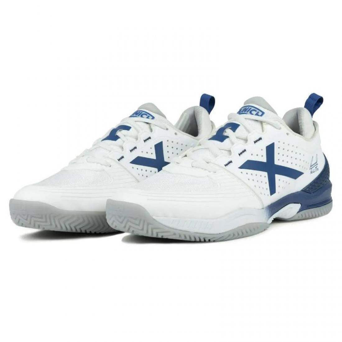 Zapatillas Munich Tolito Atomik 52 Blanco Azul