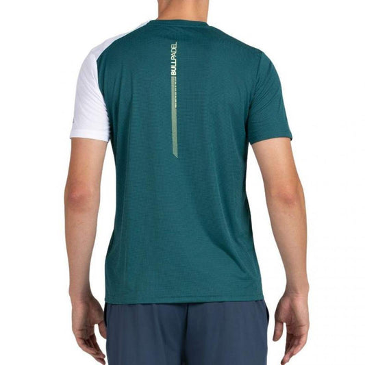 Camiseta Bullpadel Llico Verde Oscuro