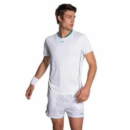 Camiseta Nox Pro Blanco Verde Ivy
