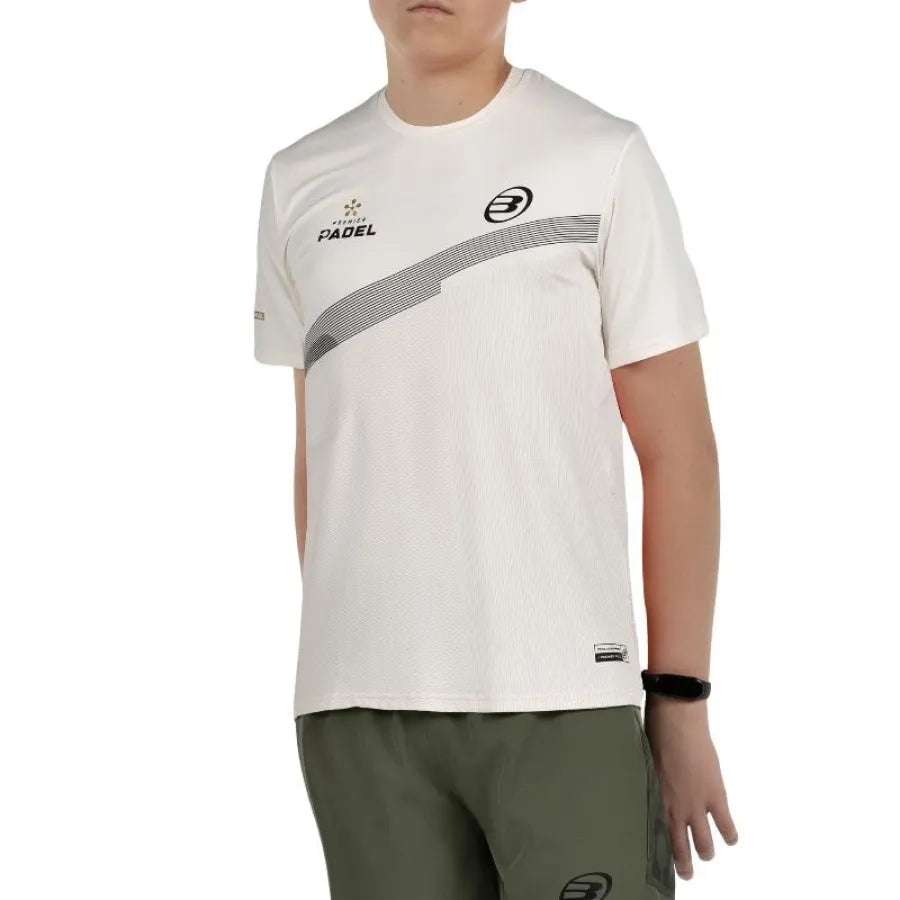 Camiseta Bullpadel Premier Padel Patos Crudo Junior