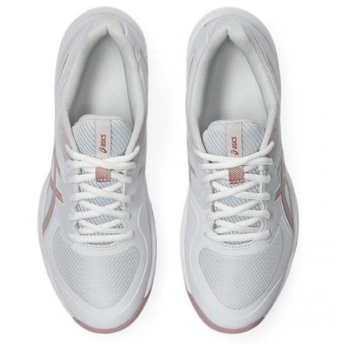 Zapatillas Asics Game FF Clay Blanco Rosa Morganita Mujer